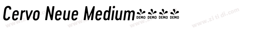 Cervo Neue Medium字体转换 Cervo Neue Medium字体转换